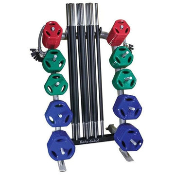 CARDIO BARBELL SET - 10 PACK -- BODY-SOLID (GCRPACK)