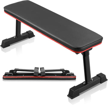 Flat Weight Training Exercise Bench