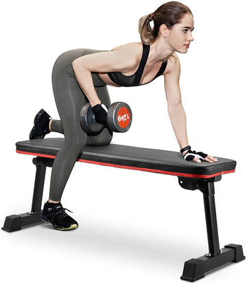 Flat Weight Training Exercise Bench